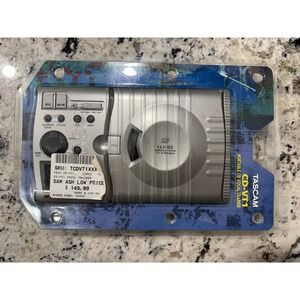 VTG Tascam CD-VT1 Portable CD Vocal Trainer Tested And Working OPEN BOX